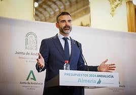 Ramón Fernández-Pacheco durante su intervención.
