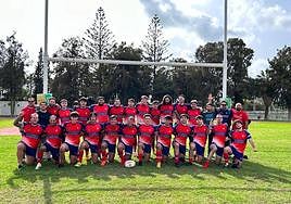 Equipo de rugby del Universidad de Granada.