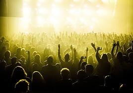 Imagen de archivo de un concierto.
