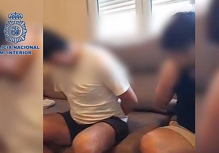 Dos de los narcos detenidos en Granada.