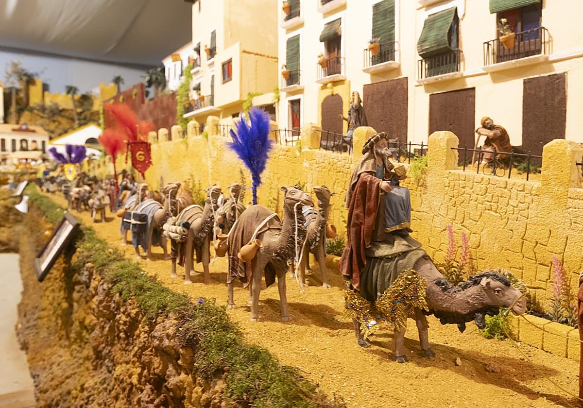 Las imágenes del belén gigante de Alhama