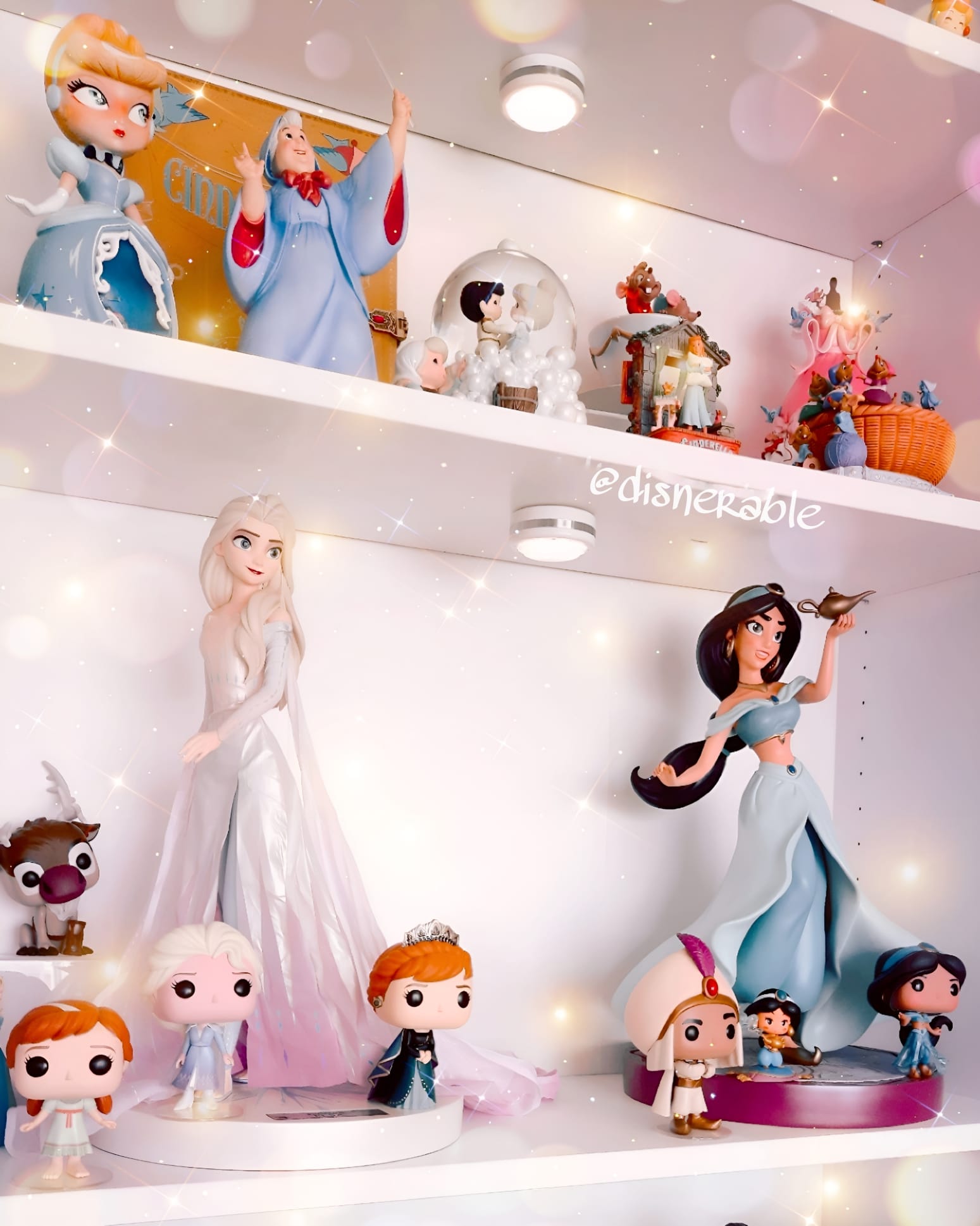 Las fotografías de la Disneylandia en miniatura de una granadina que encandila por redes sociales