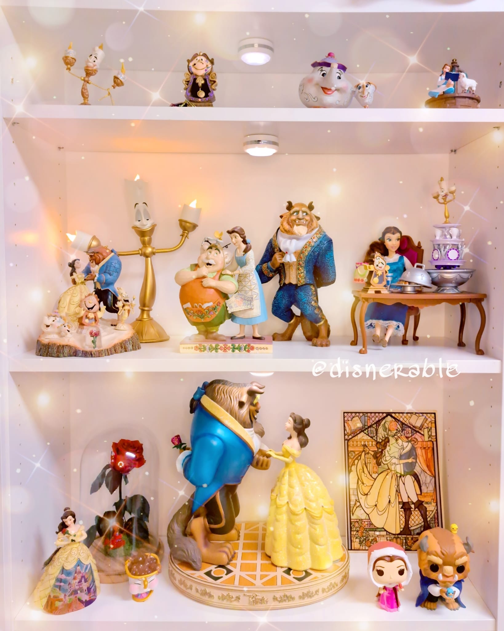 Las fotografías de la Disneylandia en miniatura de una granadina que encandila por redes sociales