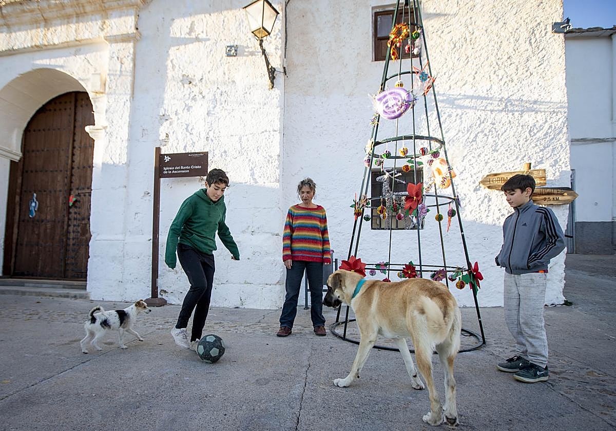 Imagen principal - Una Navidad rural en plena Alpujarra de Granada.