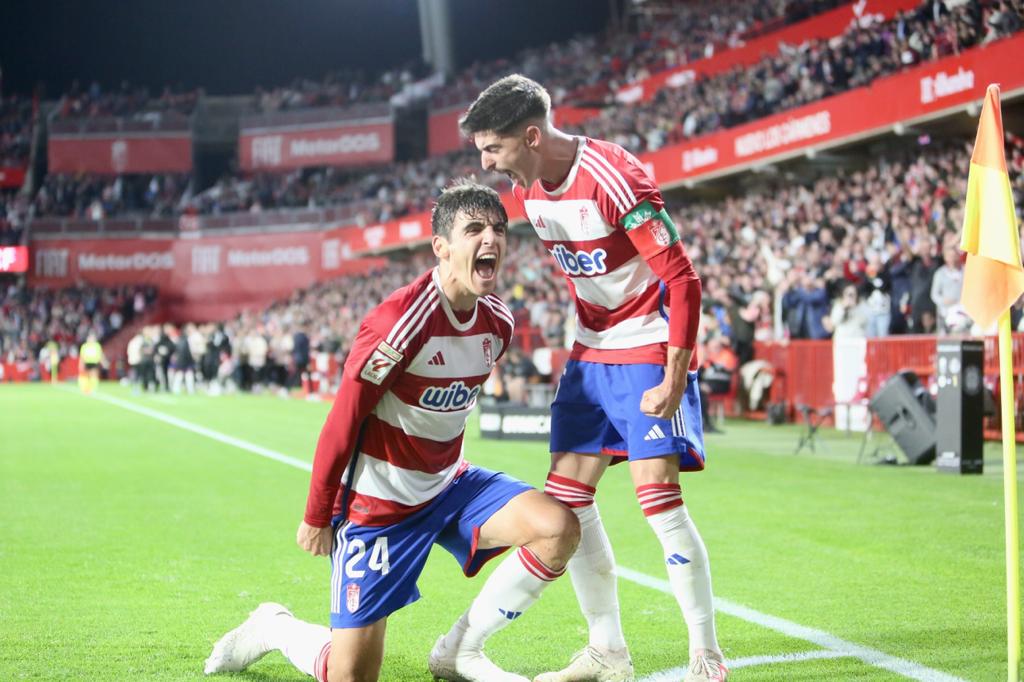 Las imágenes del empate entre Granada y Getafe en Los Cármenes