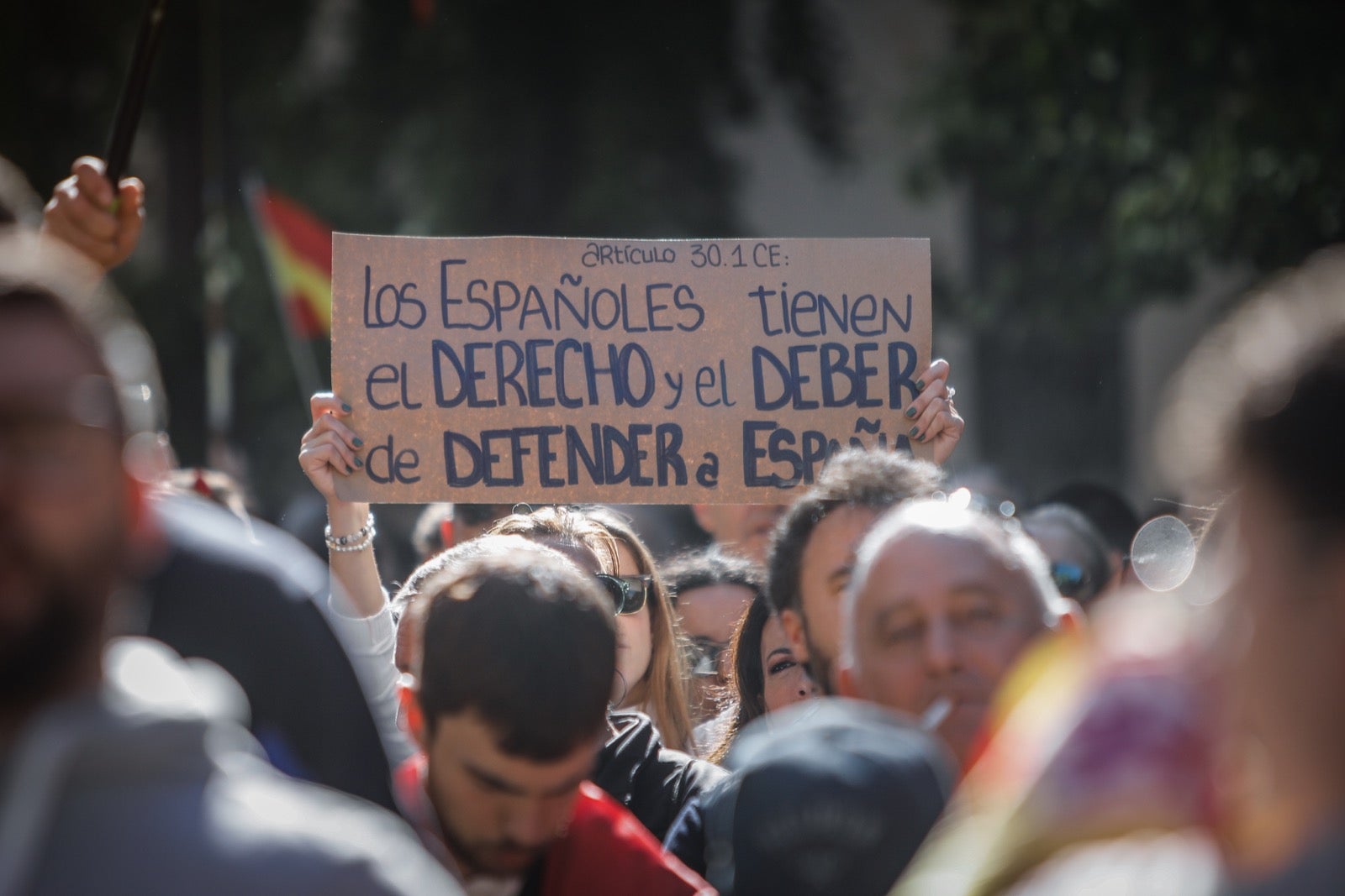 Las imágenes de la protesta en Granada contra la amnistía