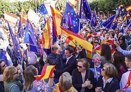 Concentración en Almería, este domingo.