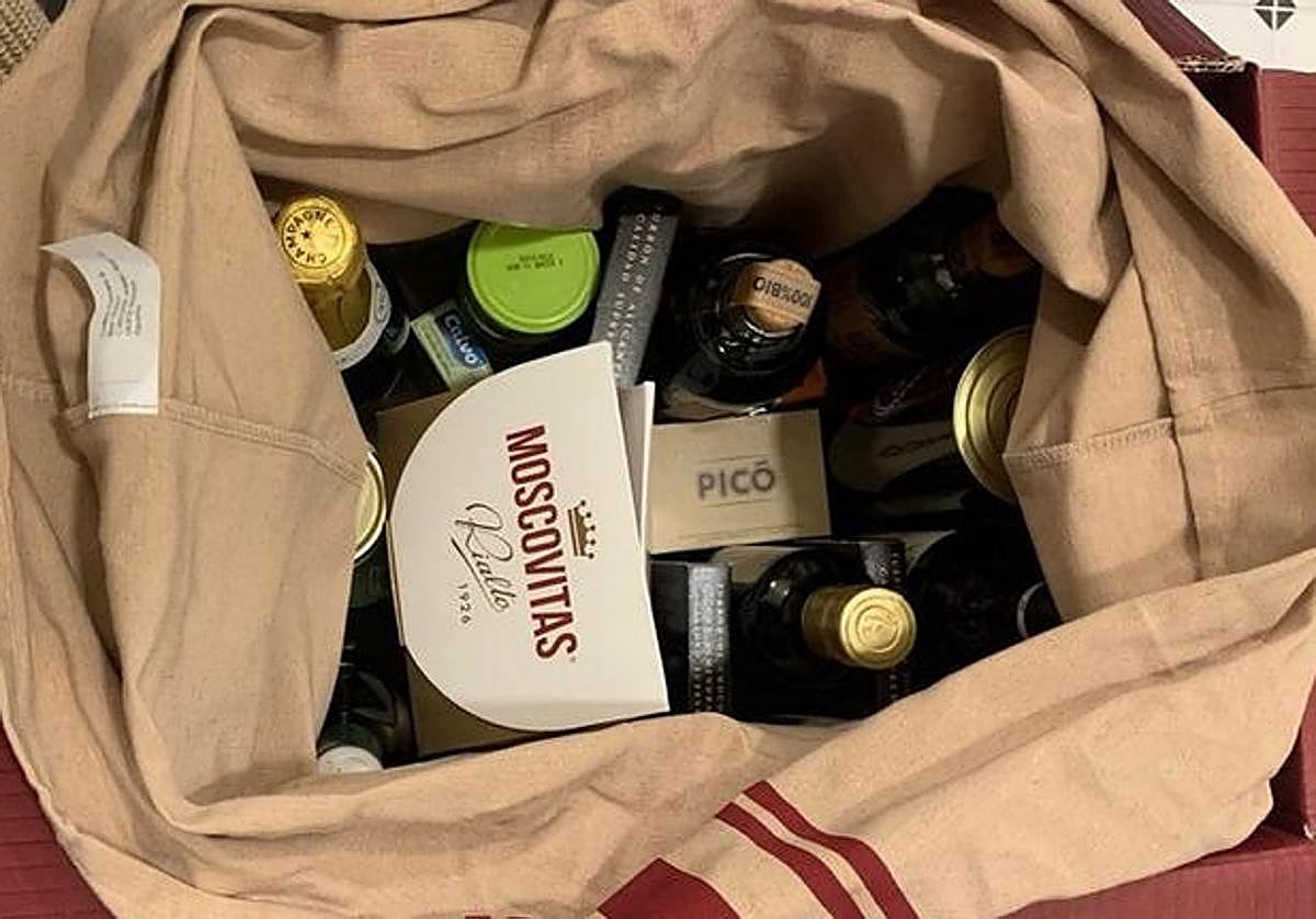 La cesta de Navidad de Inditex para sus empleados este año