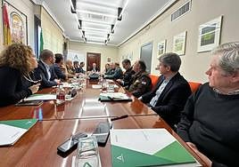 Reunión del Comité Asesor en Jaén.