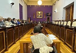 Pleno extraordinario en el Ayuntamiento de Jaén.