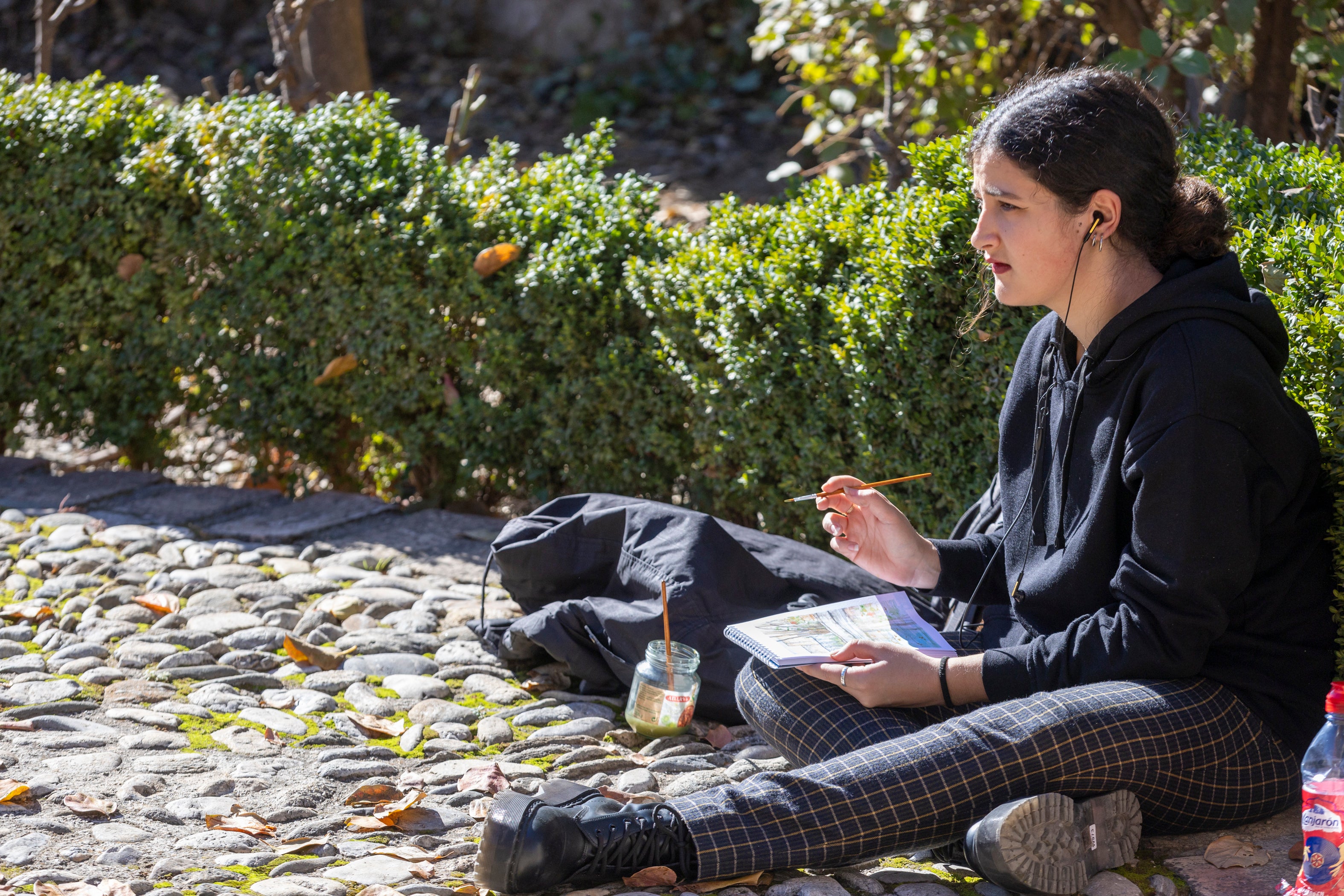 Las imágenes del concurso de pintura de la Fundación AguaGranada