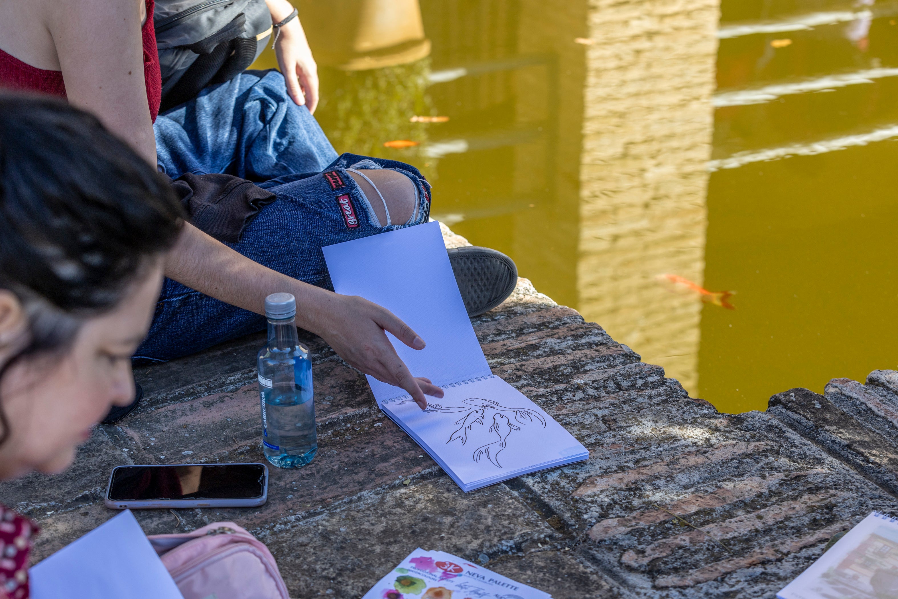 Las imágenes del concurso de pintura de la Fundación AguaGranada