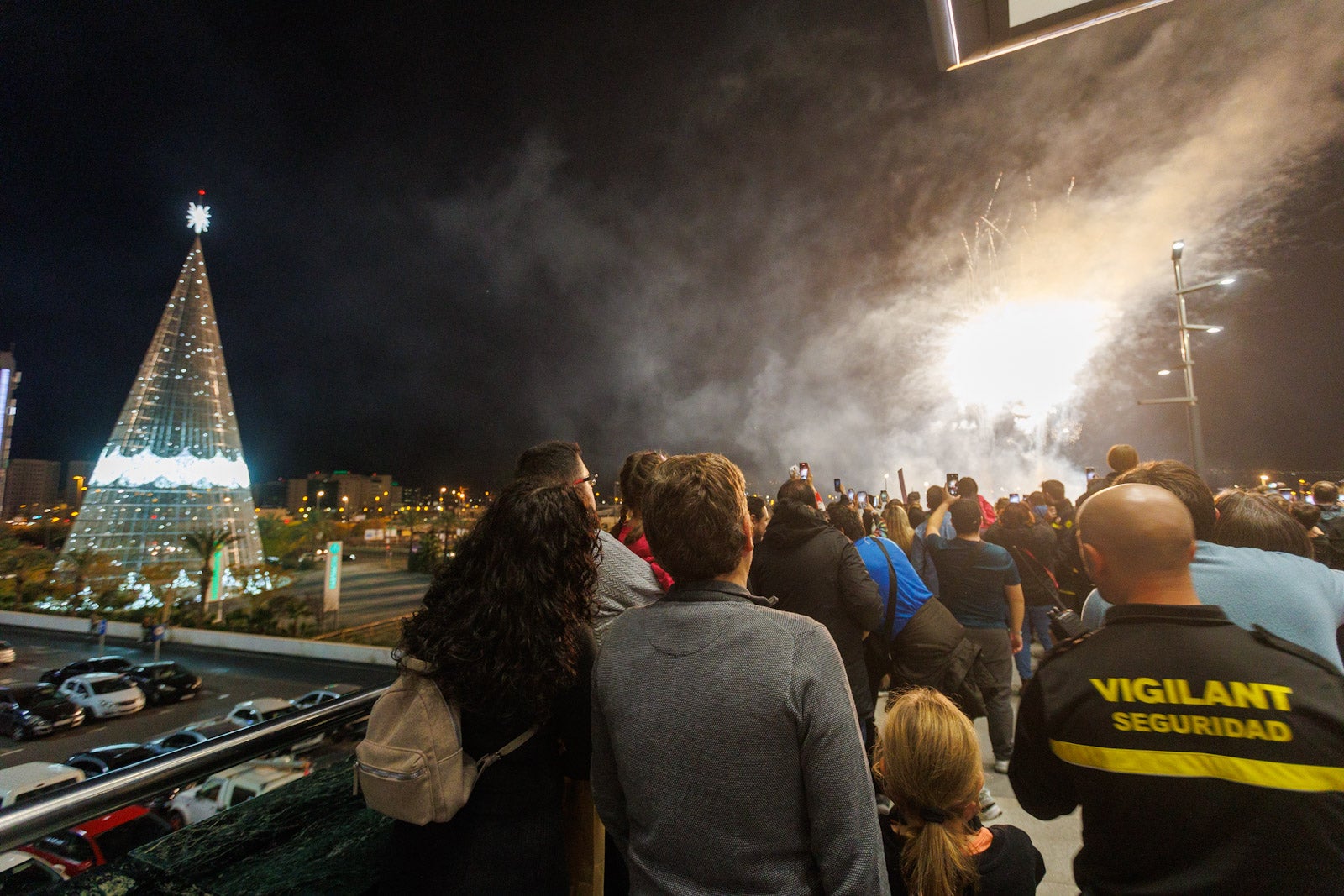 Así ha sido el encendido de las luces navideñas del Nevada