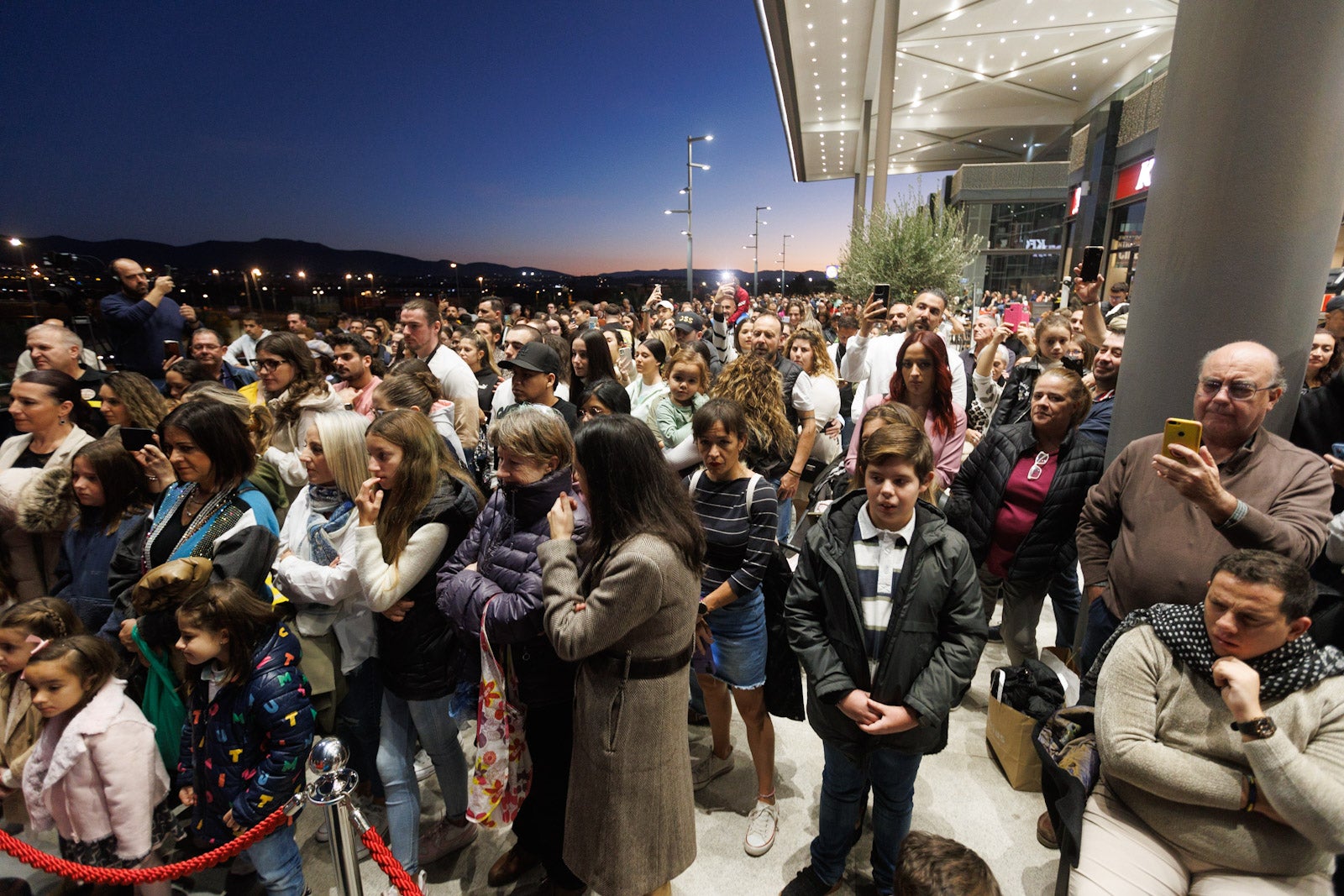 Así ha sido el encendido de las luces navideñas del Nevada