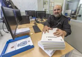 Jacob Prados, subinspector de la Unidad de Delincuencia Económica y Fiscal de la Policía Nacional de Granada.