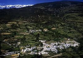 Vista aérea del municipio de La Tahá.