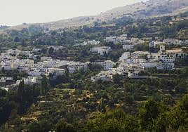 Vista de Mecina Bombarón.