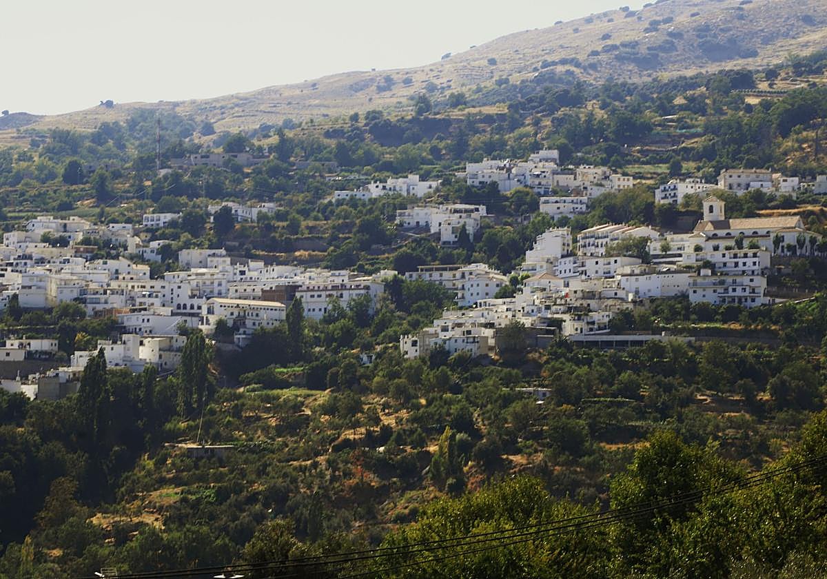 Vista de Mecina Bombarón.