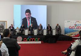 Francisco Reyes durante su intervención en el Foro AN-MA.