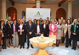 Acto institucional por el 25-N de la Junta de Andalucía en Jaén.