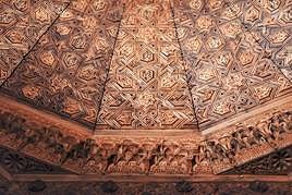 Bóveda ortogonal de la Torre de las Damas que se halla en el Museo de Pérgamo.