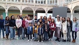 Jóvenes que participan en el Consejo Local de Infancia y Adolescencia de Cazorla.