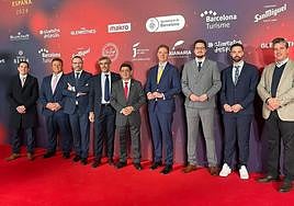 Representantes de los aceites Jaén Selección 2023, presentes en la gala.