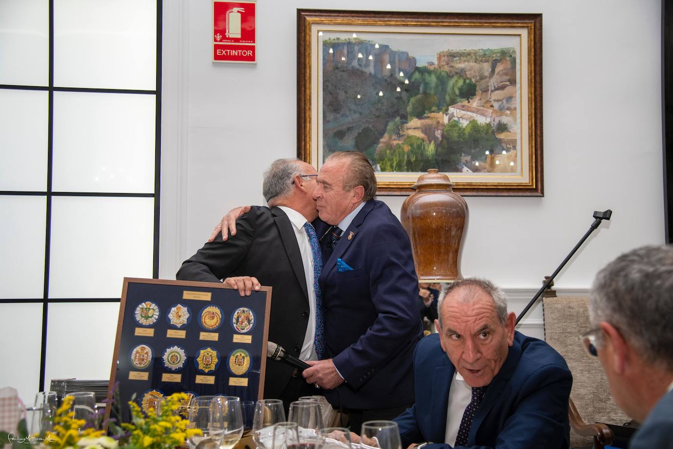 Las imágenes del homenaje al jefe superior de Policía de Andalucía Oriental, José Miguel Amaya