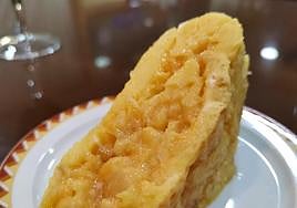 Tortilla de patatas del Resturante Juan José.