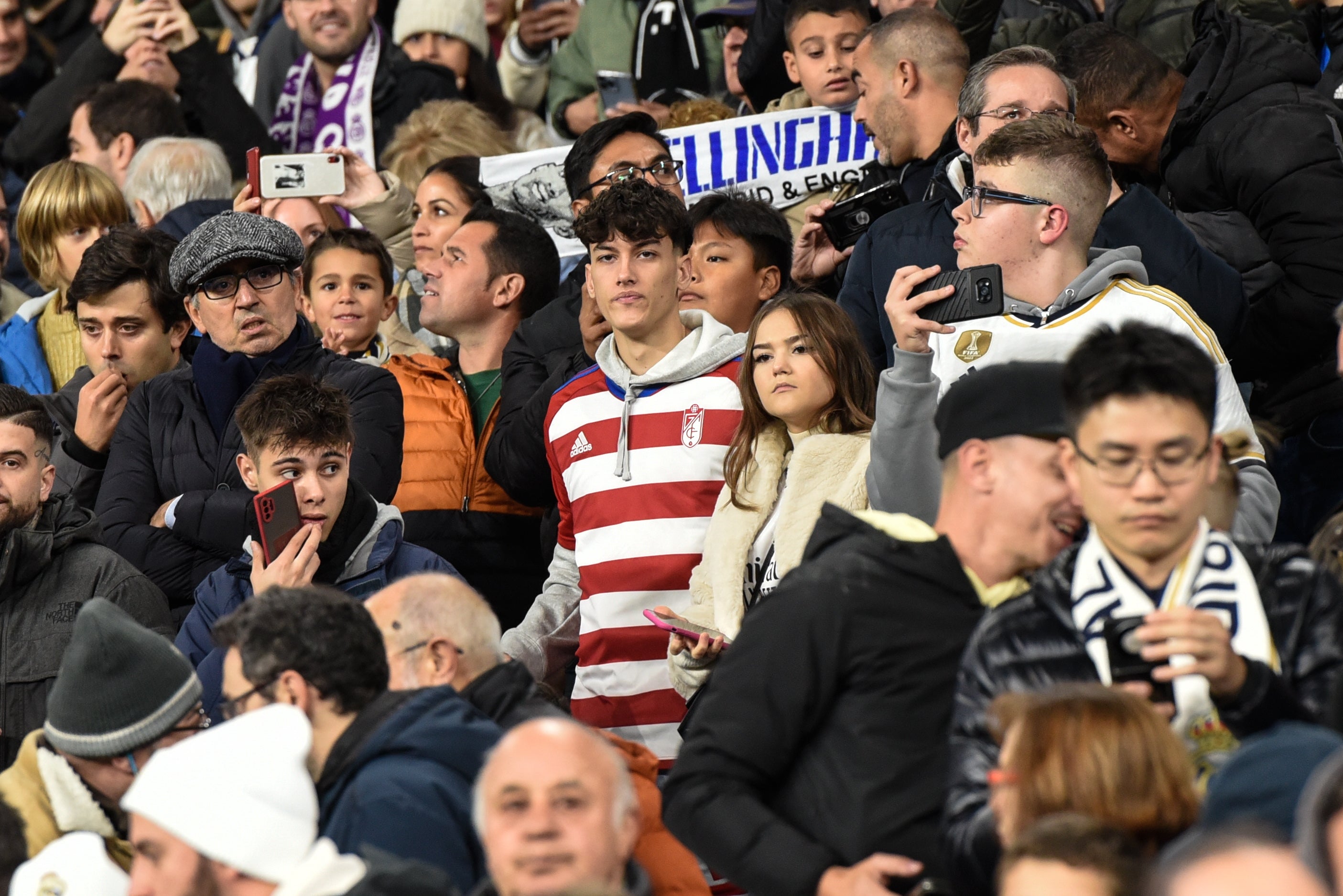 Encuéntrate en el Bernabéu si has viajado con el Granada