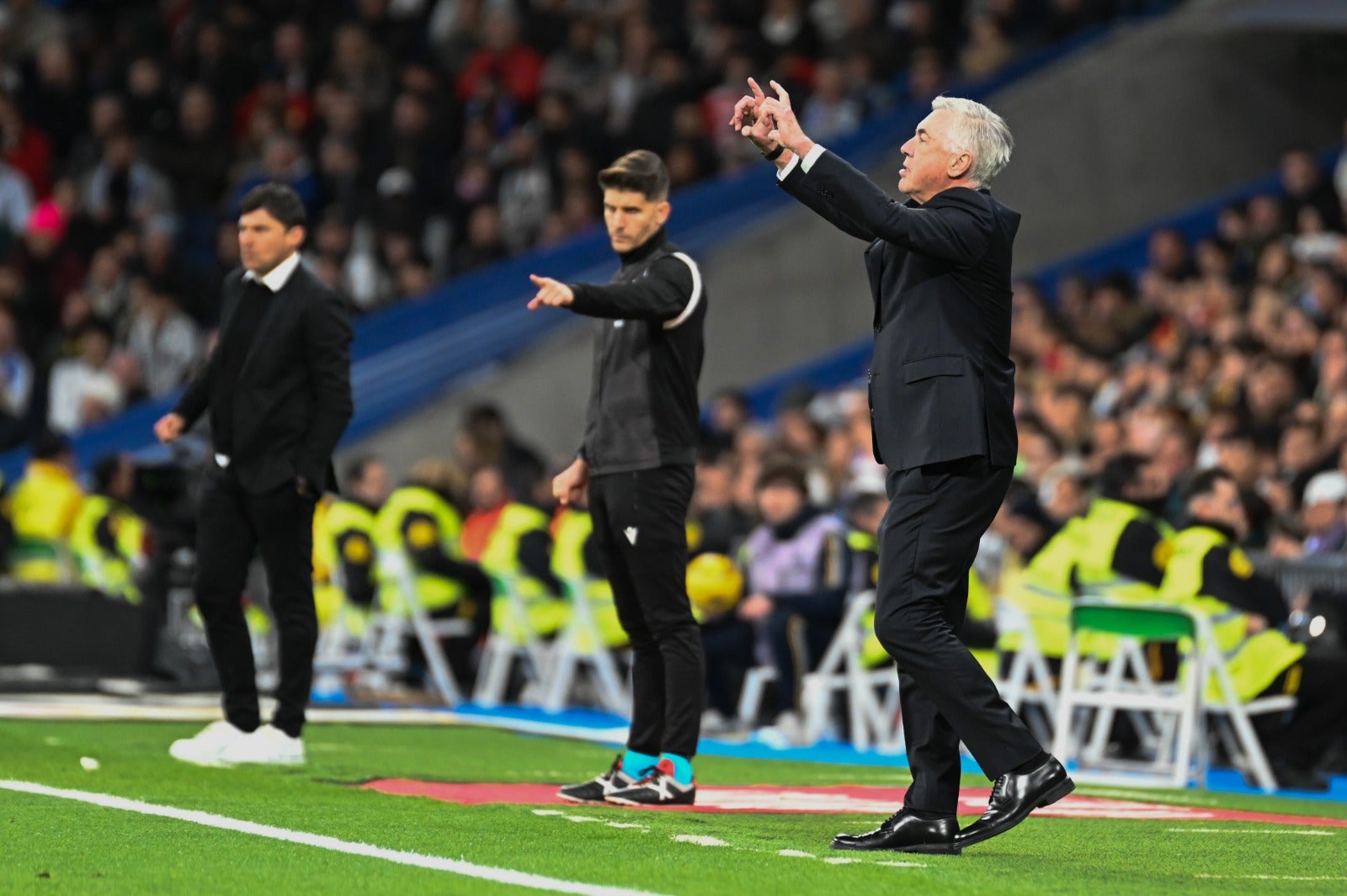 Las imágenes del Real Madrid-Granada a pie de campo
