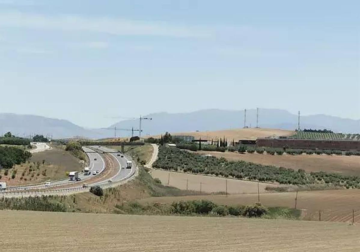 Vista de la A-44, en una imagen de archivo.