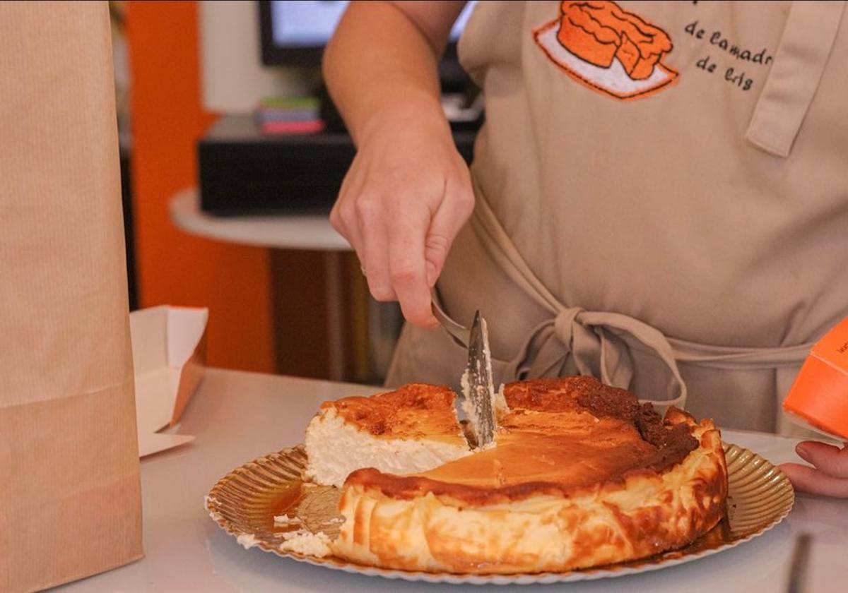 La famosa tarta de queso de la madre de Cris.