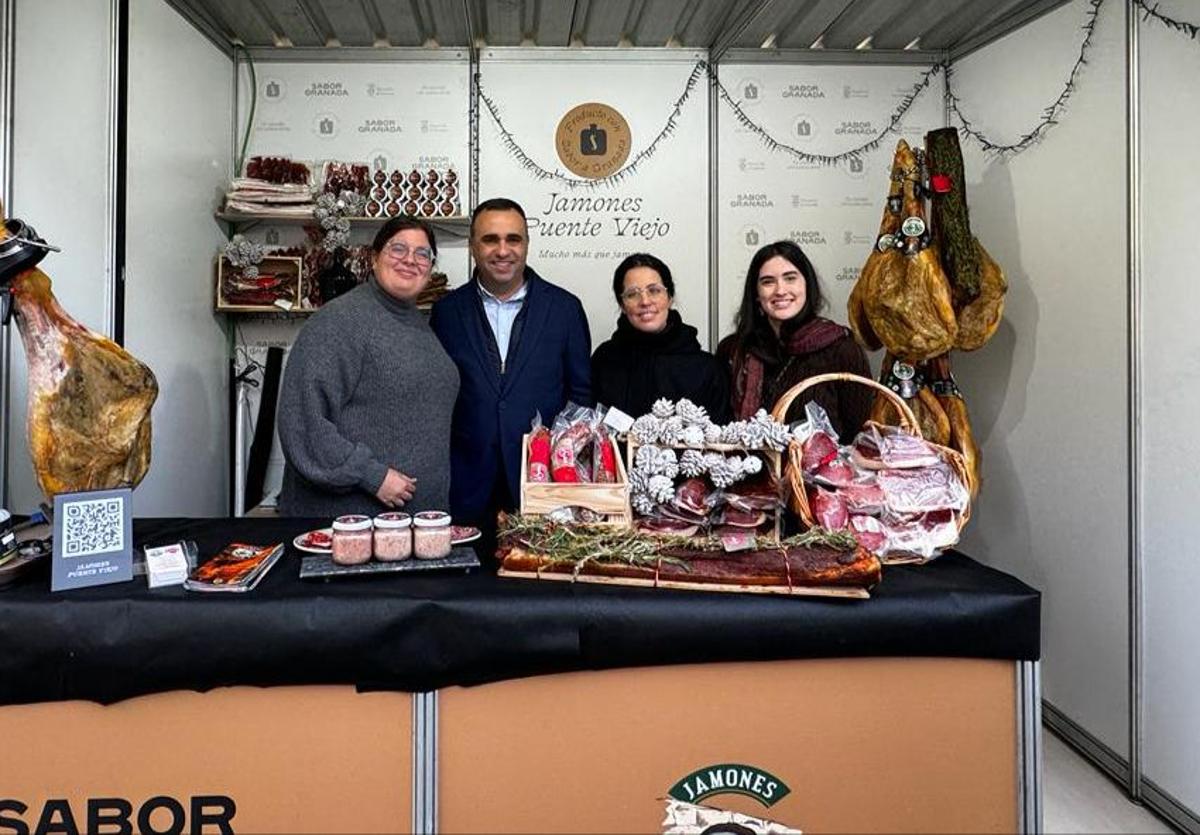 Mercadillo navideño 'Sabor Granada'.