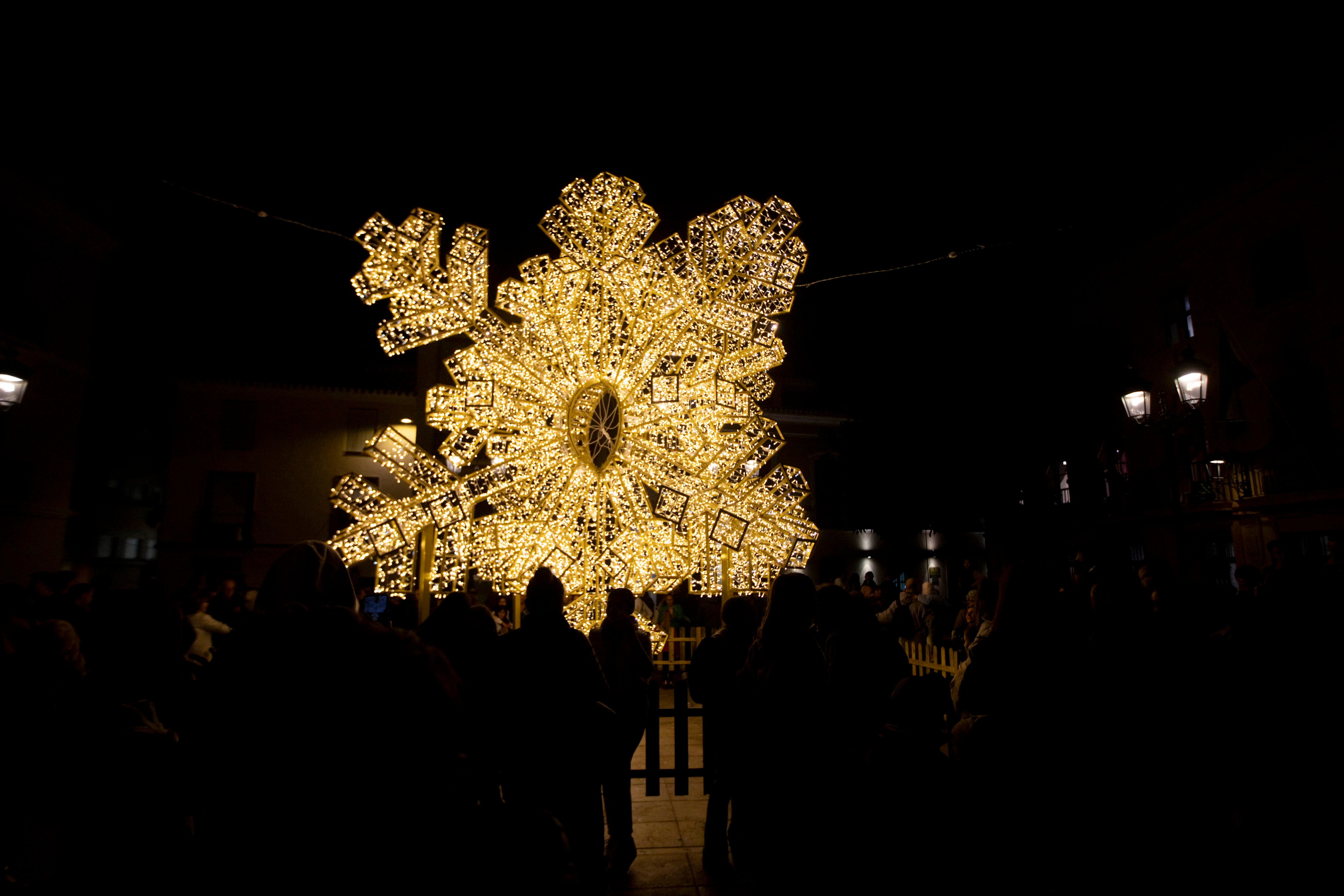 Las imágenes de la iluminación navideña de Motril