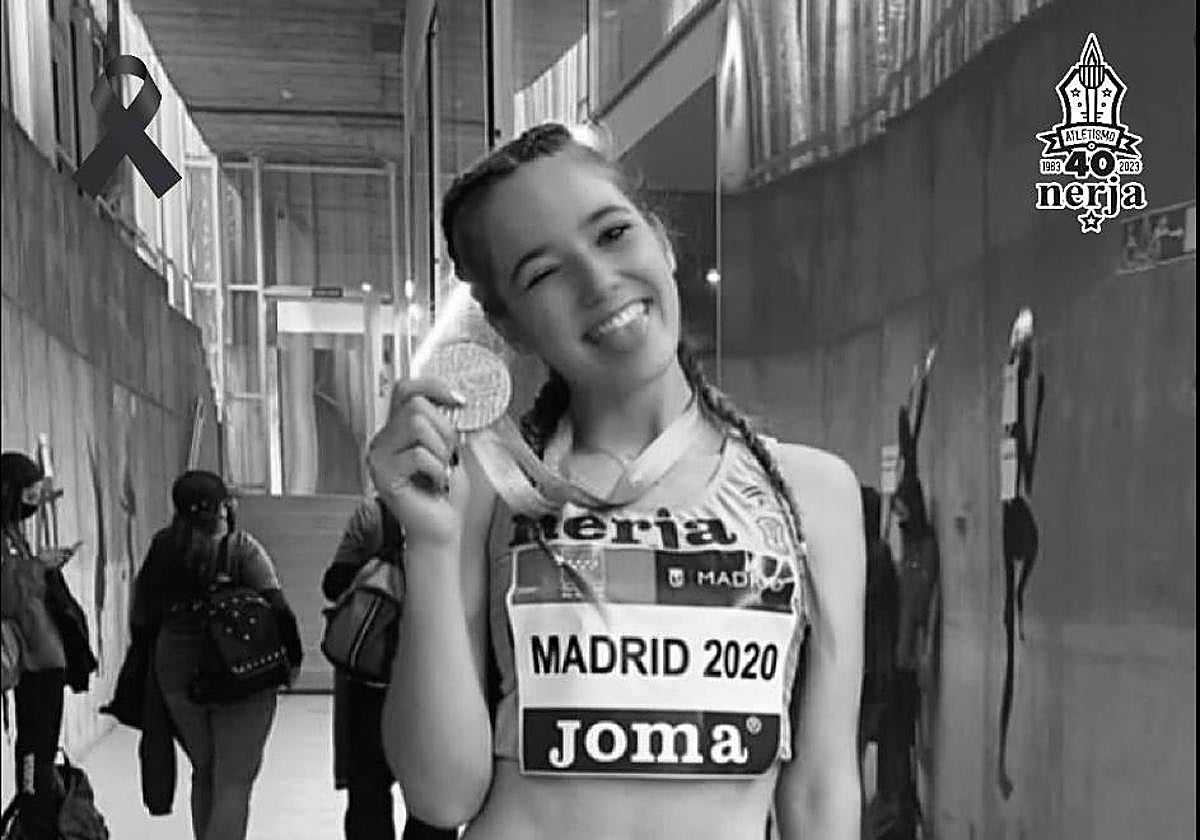 Celia Bellicourt, atleta de 22 años fallecida en un accidente en quad este miércoles.