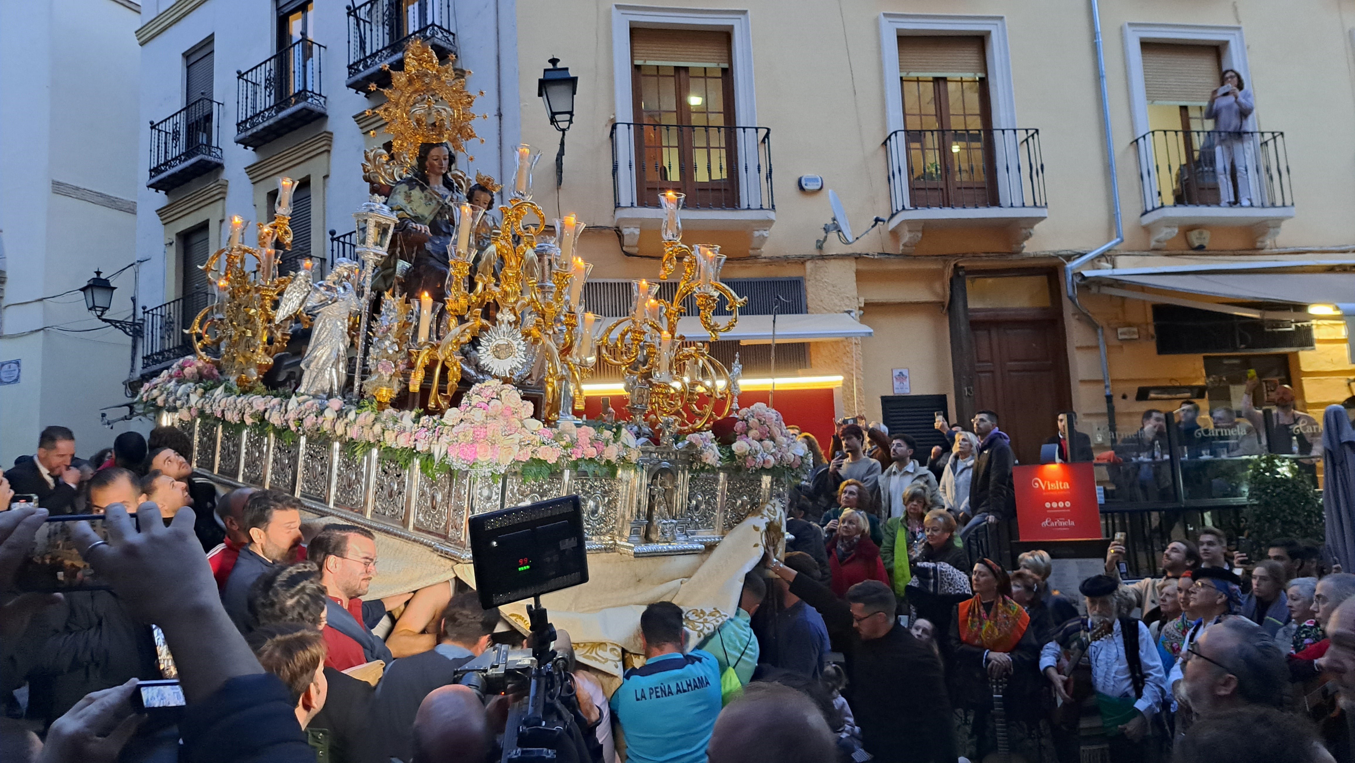 Procesión de la Virgen Carmelita.