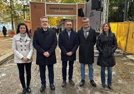 'Sabor Granada' instala un mercado navideño en el Humilladero.