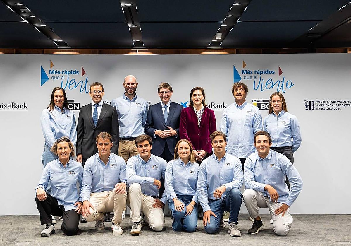 CaixaBank se convierte en patrocinador oficial del Sail Team BCN, el equipo español en la Youth & Puig Women´s America's Cup