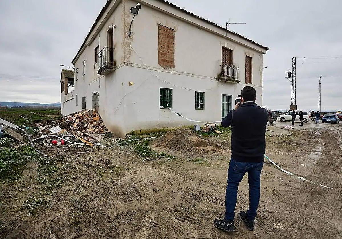 El cortijo Villa Josefina, donde ocurrieron los hechos