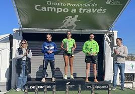 Podium absoluto femenino.