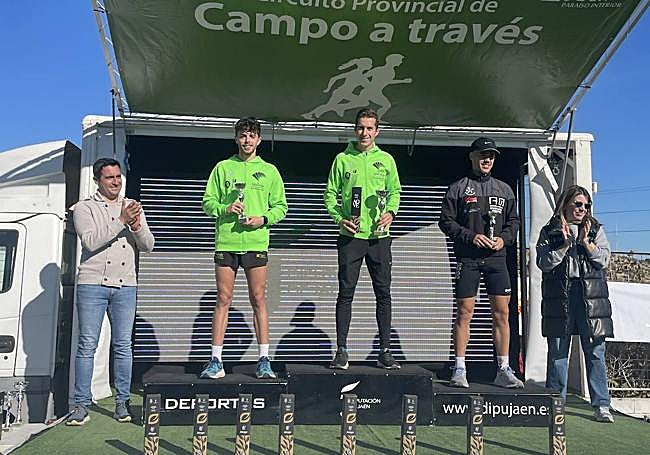 Podium masculino.
