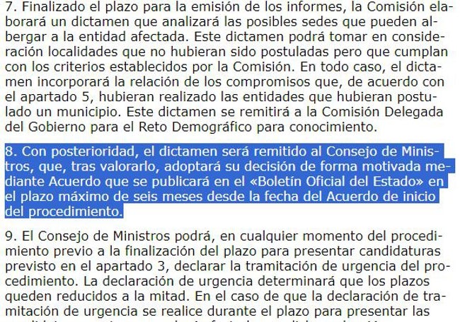 Captura de la publicación en BOE del real decreto.