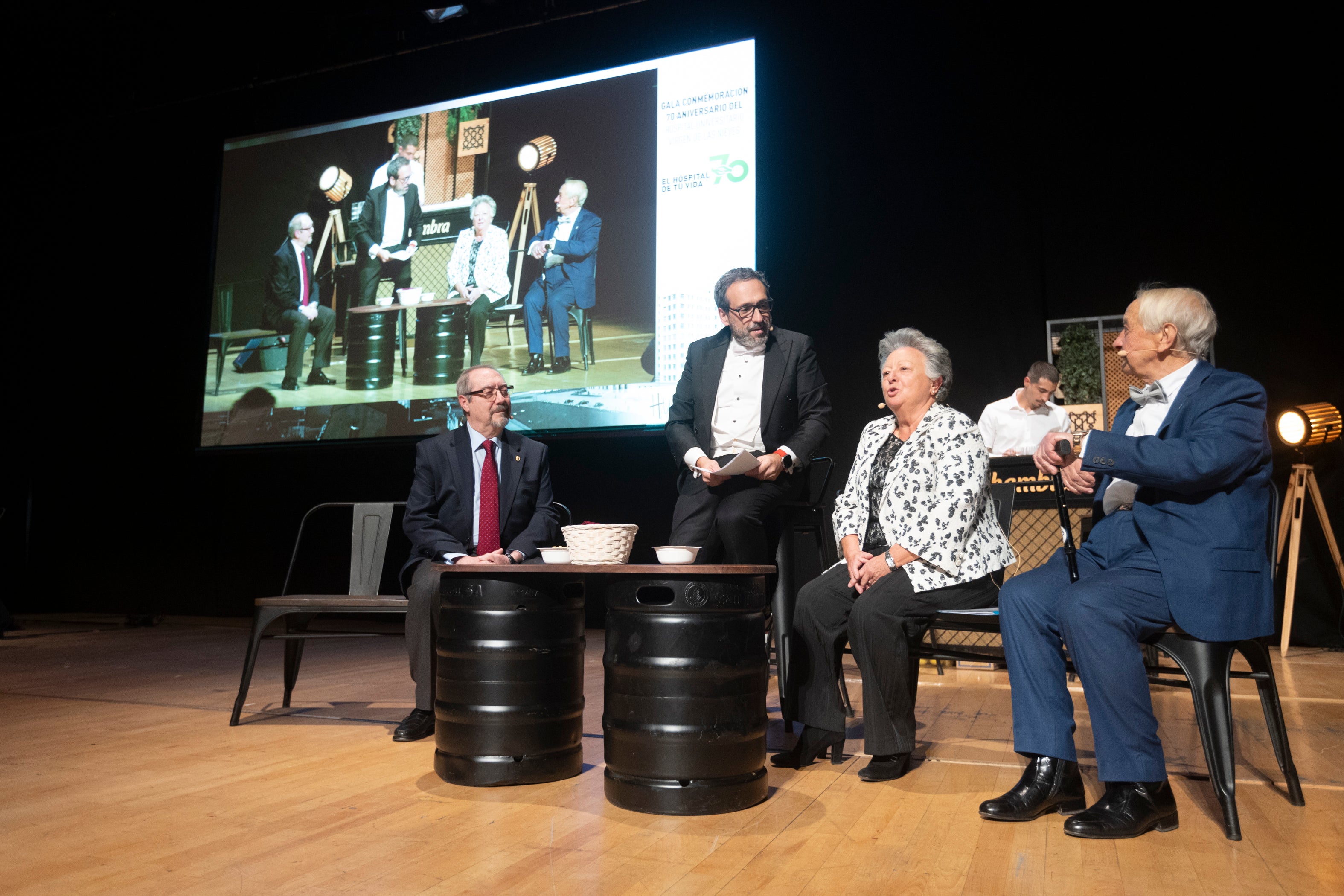 Las imágenes de la gala del 70 aniversario del Virgen de las Nieves