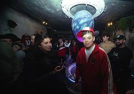 Saiko se dejó ver en la inauguración de su tienda en Granada