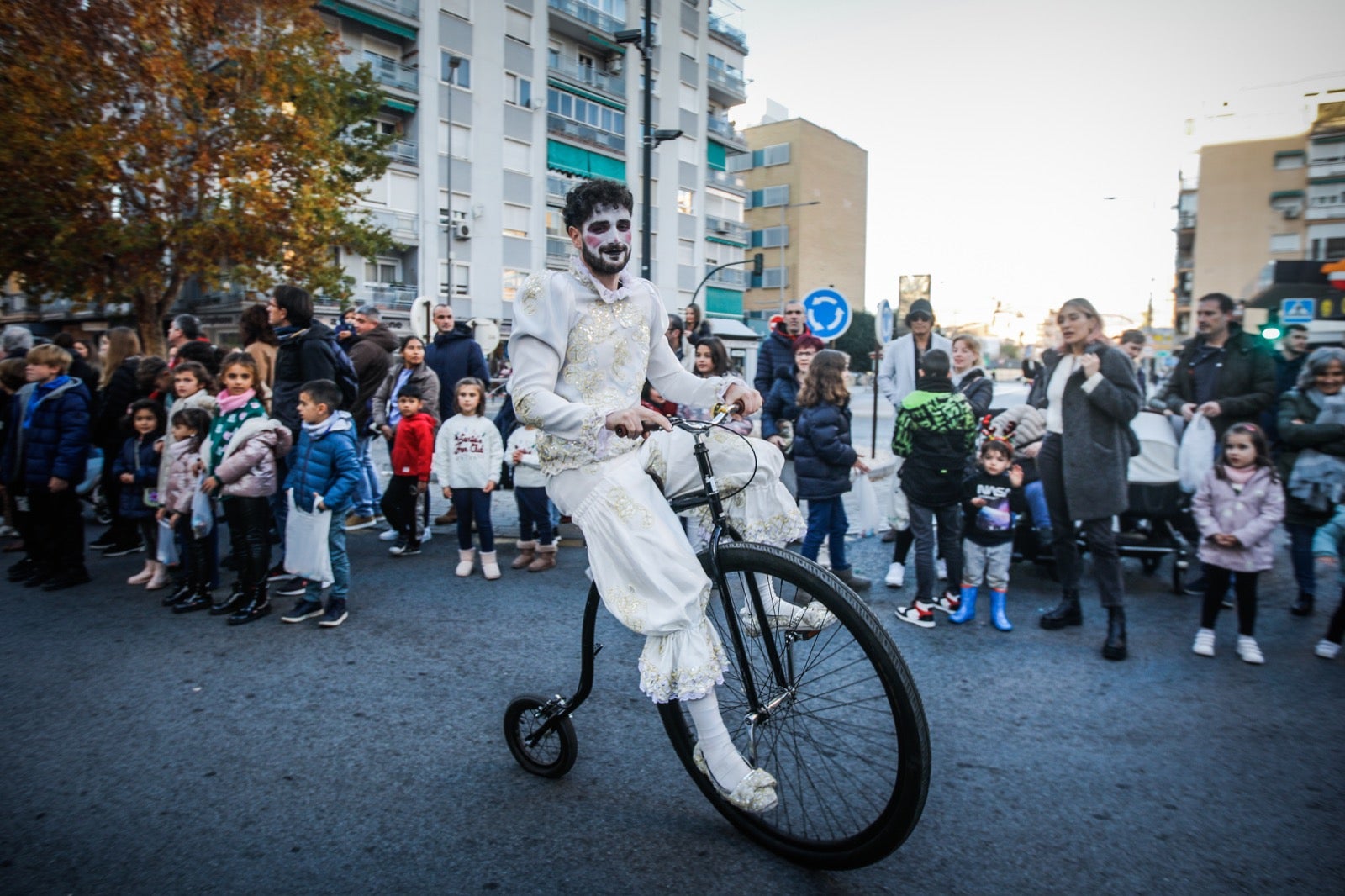 Las imágenes de la cabalgata de Papá Noel en Granada