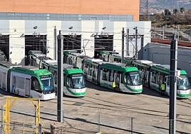 El metro recepciona sus nuevos trenes.