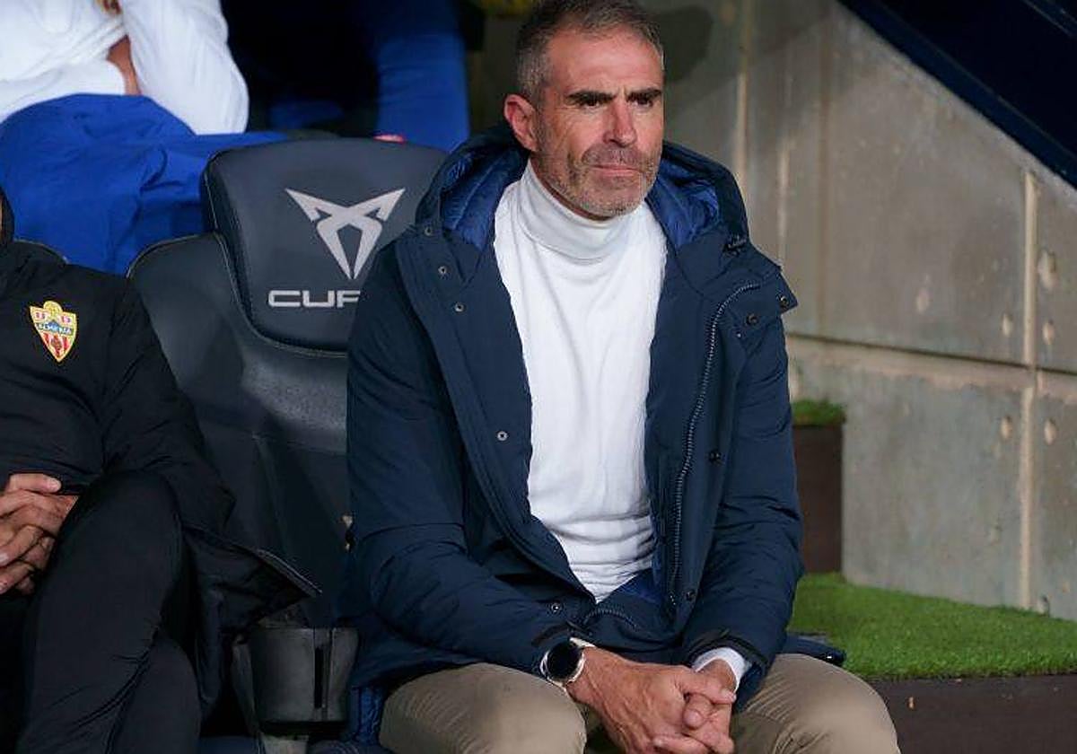 Gaizka Garitano dirigió su último encuentro del año ante el Barcelona.