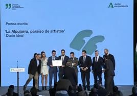 Un anterior acto de entrega de los Premios Andalucía de Periodismo.