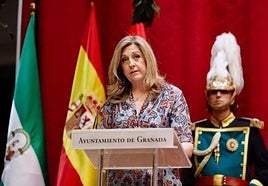 La portavoz de Vox, Beatriz Sánchez Agustino..